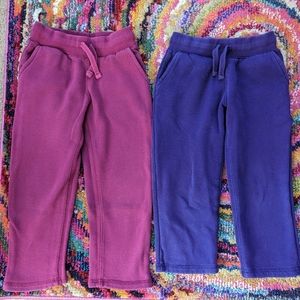 Primary Kids Cozy Sweatpants, 2 pair bundle